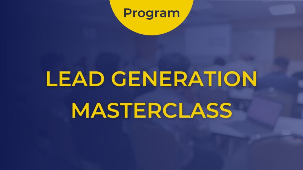 Lead generation masterclass
